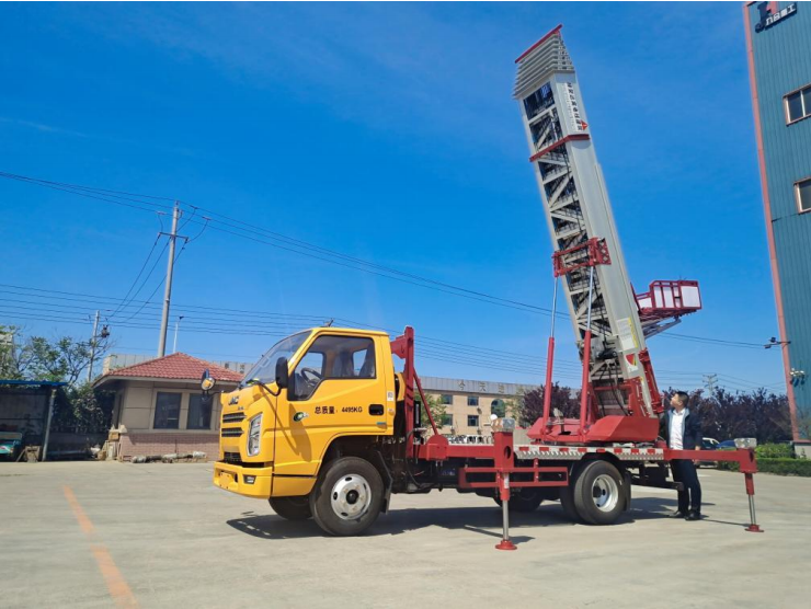 东台常年租赁32米云梯车